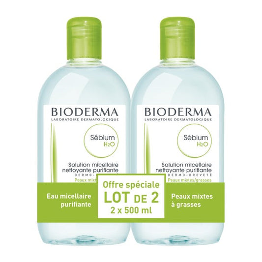 Bioderma Sebium H2O 2x500ml