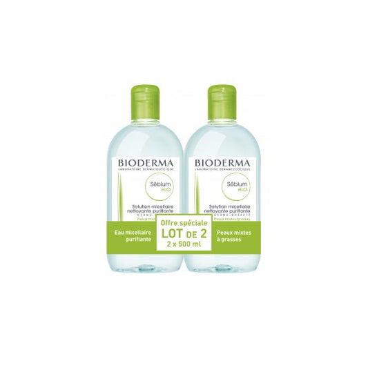 Bioderma Sebium H2O 2x500ml