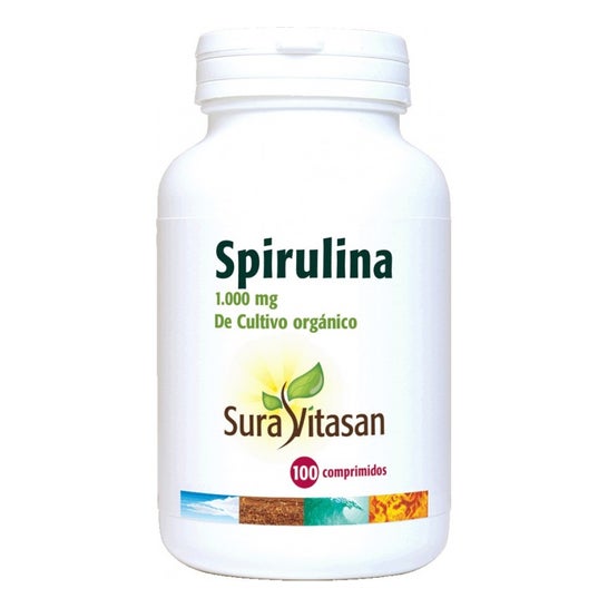 Sura Vitasan Espirulina 1000Mg 100comp