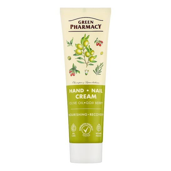 Green Pharmacy Hand Nail Cream Olive Oil & Goji Berry 100ml