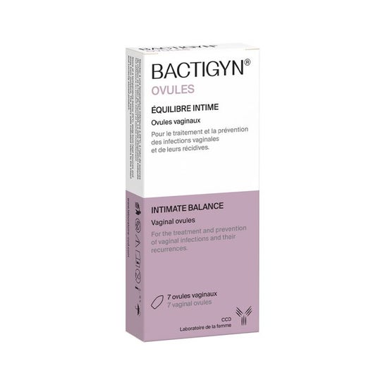 Laboratoire CCD Bactigyn Óvulo Equilibrio Íntimo 7uds