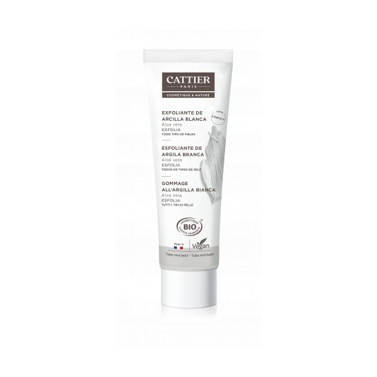 Cattier Exfoliante de Arcilla Blanca BIO 100ml