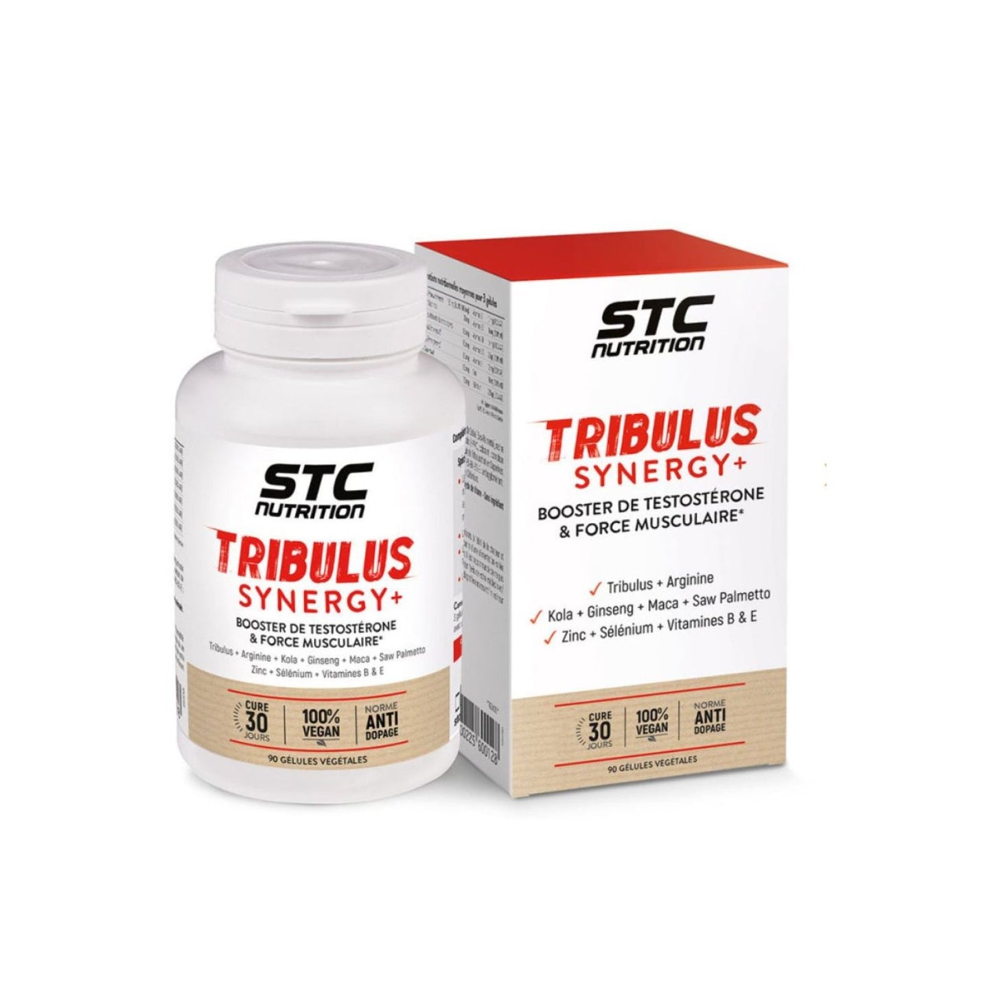 STC Nutrición Tribulus Synergy+ 90 Cápsulas