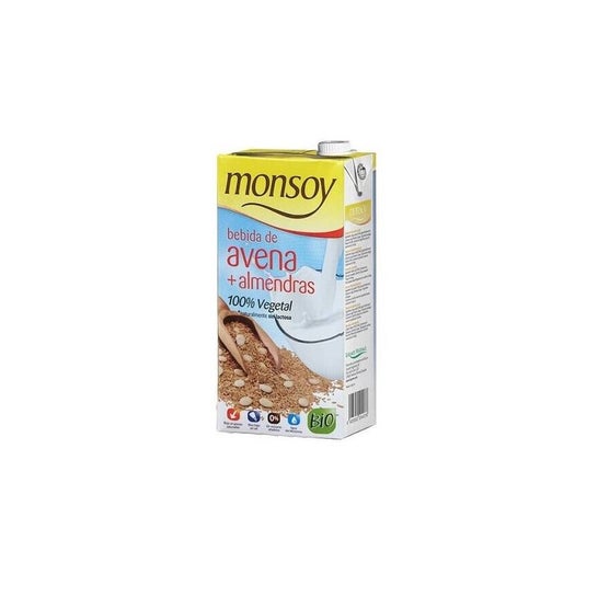 Monsoy Bebida Vegana Almendra 1000 ml