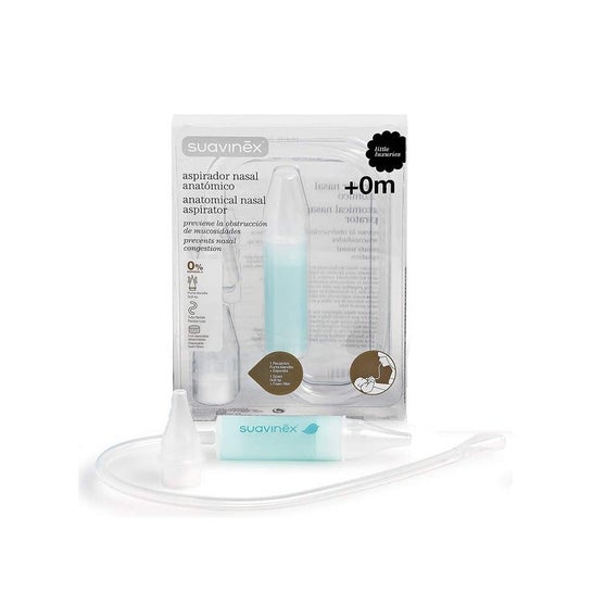 Suavinex Aspirador Nasal Anatómico 1ud + Recambio