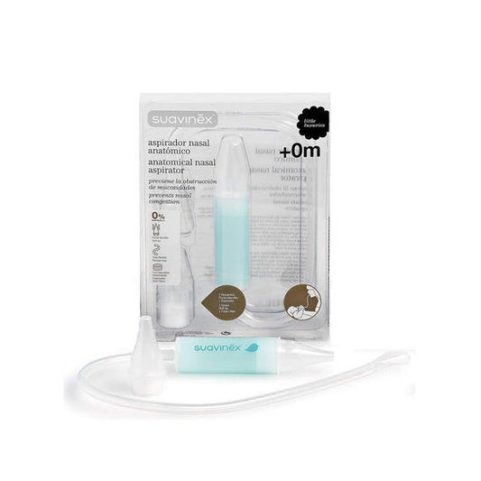 Suavinex Aspirador Nasal Anatómico 1ud + Recambio