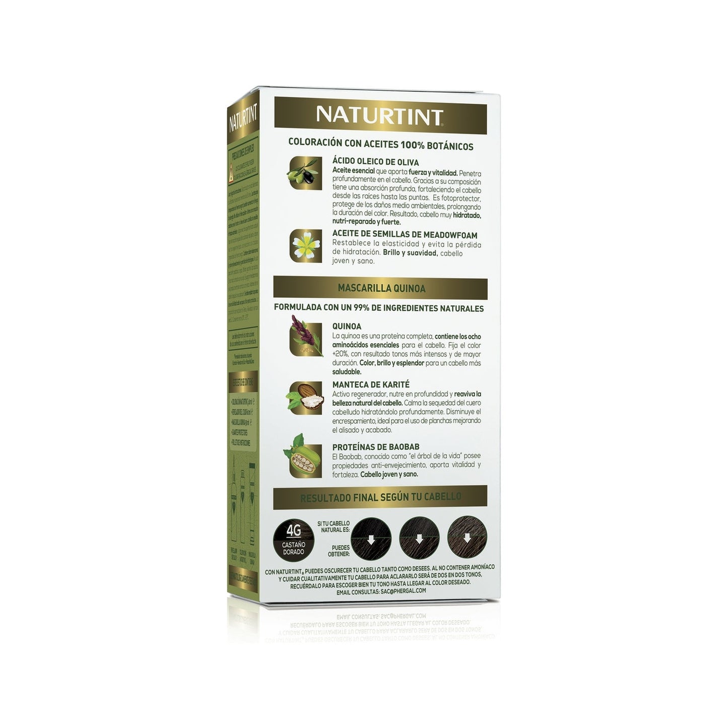 Naturtint Tinte 4G Castaño Dorado