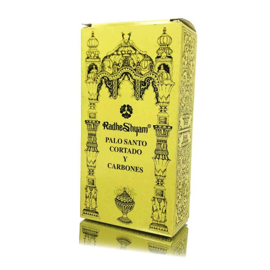 Radhe Shyam Palo Santo Cortado Y Carbones 30g
