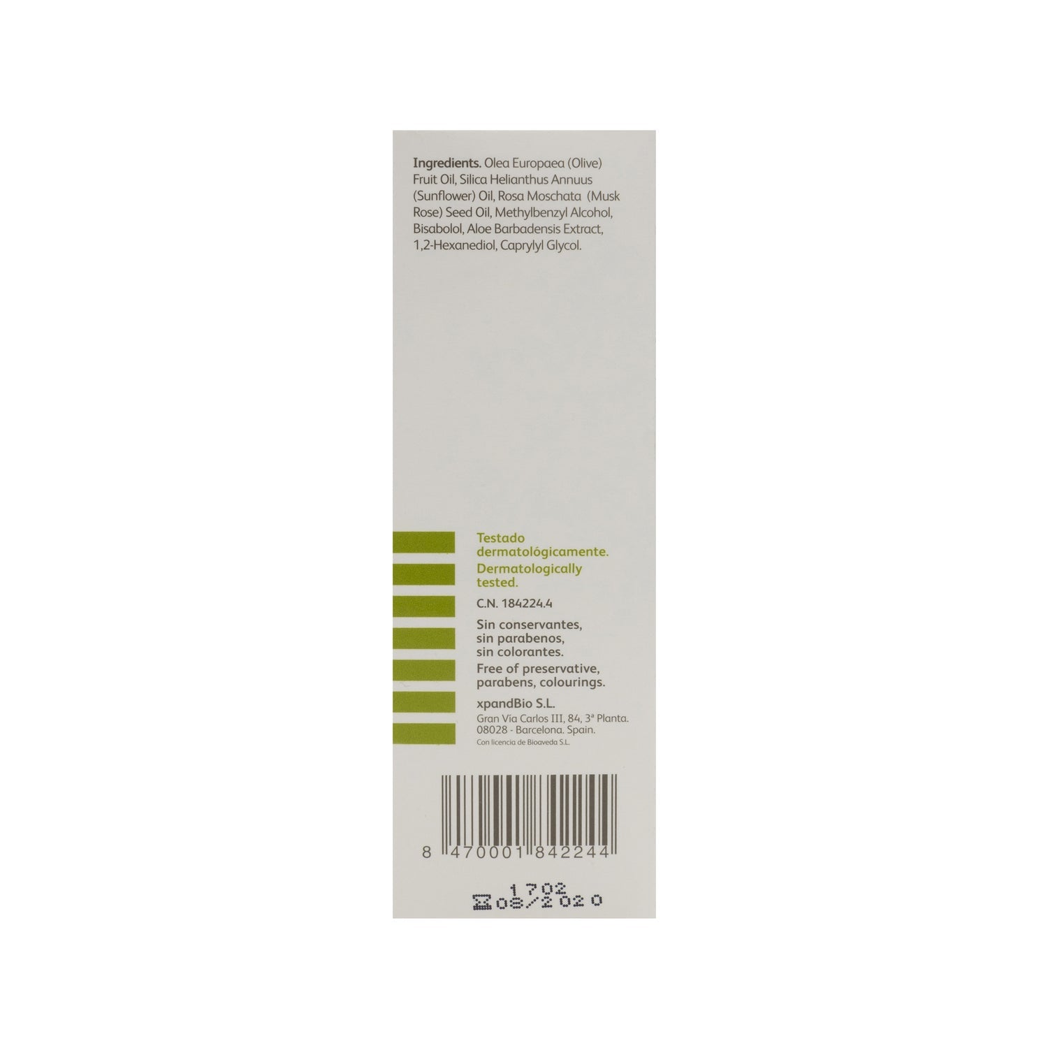 OHO Aceite Regenerador Intensivo 15ml