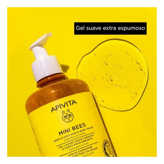 Apivita Mini Bees Gentle Kids Hair & Body Wash 500ml