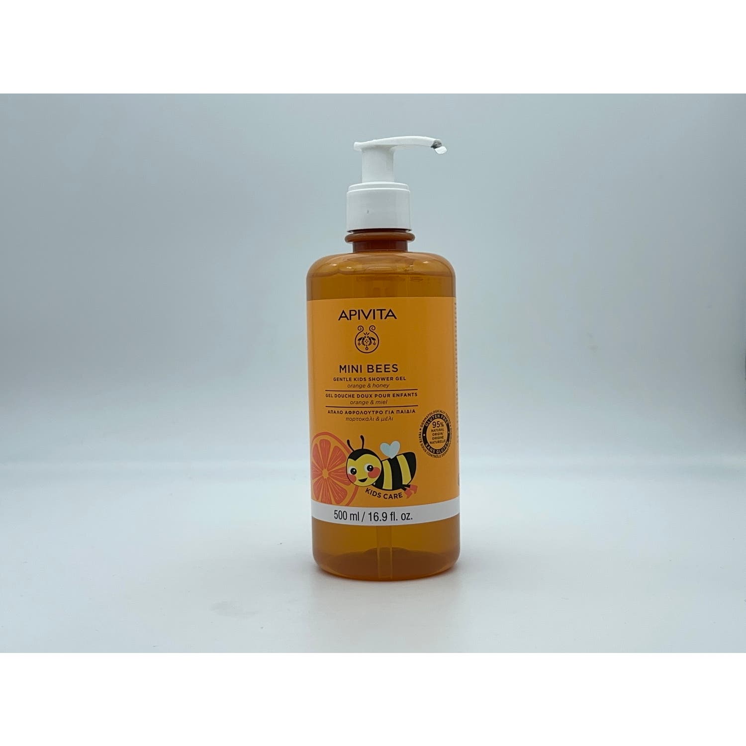 Apivita Mini Bees Gentle Kids Hair & Body Wash 500ml