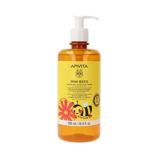 Apivita Mini Bees Gentle Kids Hair & Body Wash 500ml