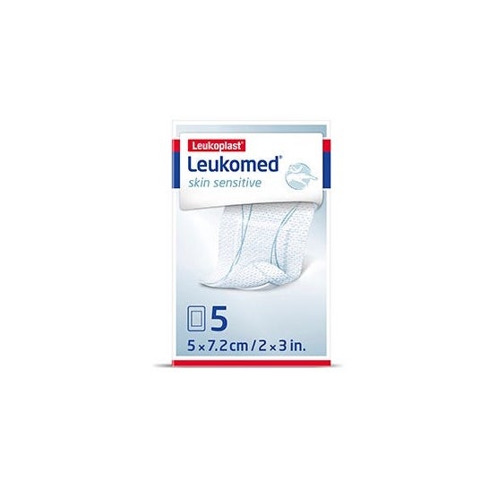 Leukomed Skin Sensitive 5x7,2 cm 5 uds