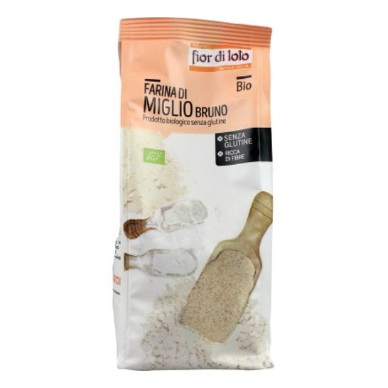 Fior di Loto Harina de Mijo Integral Sin Gluten 375 g