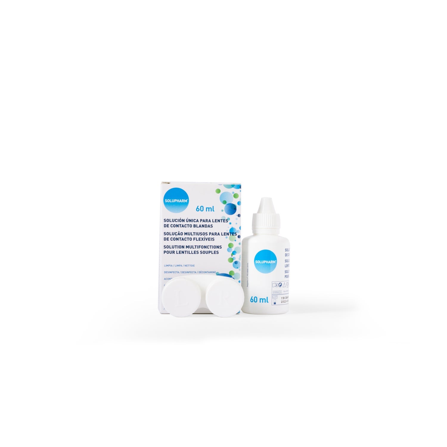 Solupharm solución única para lentes de contacto blandas 60 ml