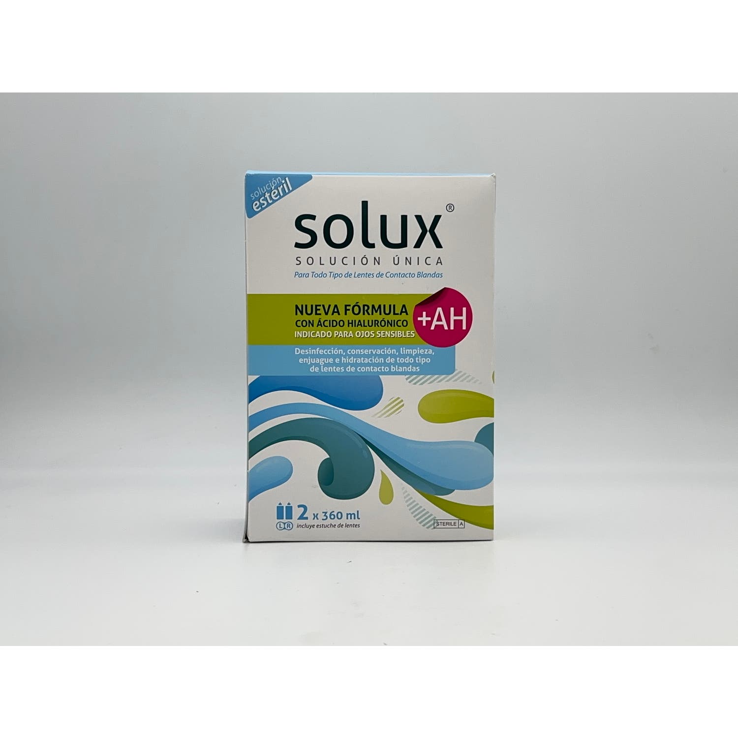 Solux solución única 360ml+360ml