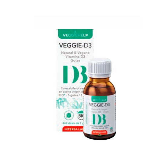 Intersa Veggie Vitamina D3 Gotas 20ml