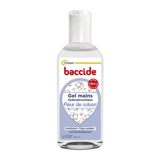 Baccide gel Mains Désinfectant Fleur de Cotton 30 ml