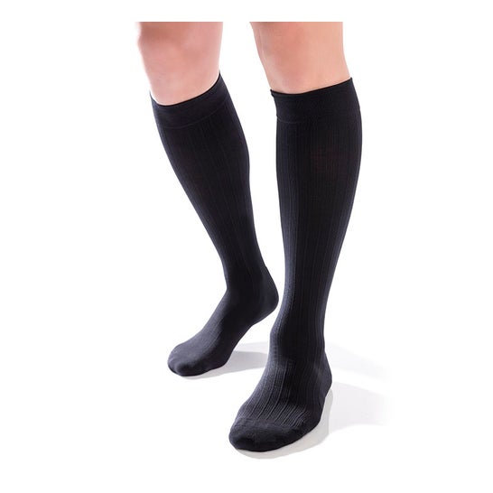 Feetpad Travel Calcetín 15-20 Mmhg Ov01 D500 Negro T 3 1 ud