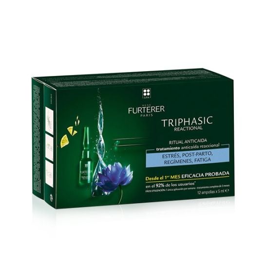 René Furterer Triphasic Reactional Tratamiento Anticaída 12x5ml
