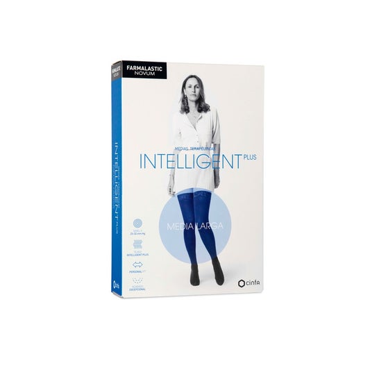 Farmalastic Novum Media Larga Intelligent Plus Antracita T-1
