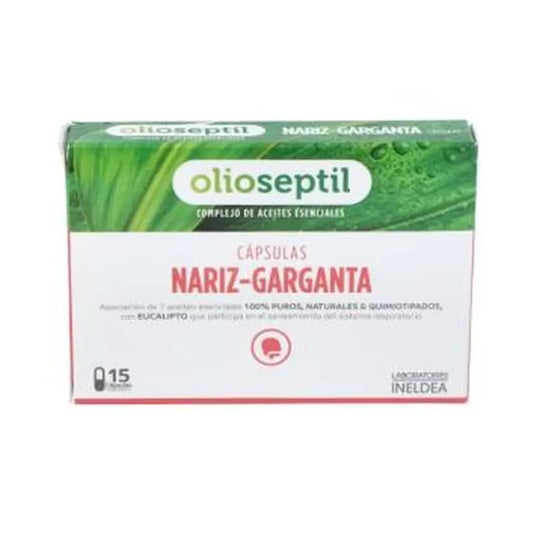 Olioseptil Nariz-Garganta 15caps
