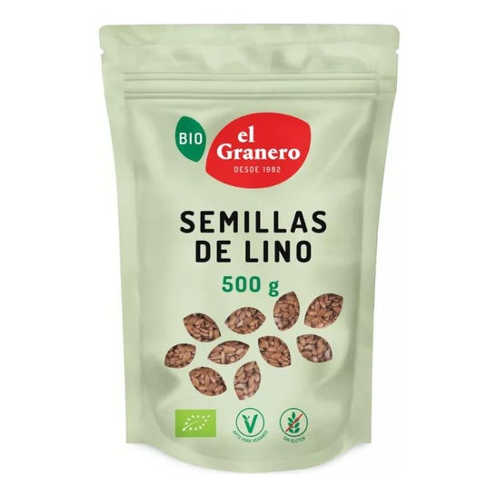El Granero Semillas De Lino Biologicas 500 Grs