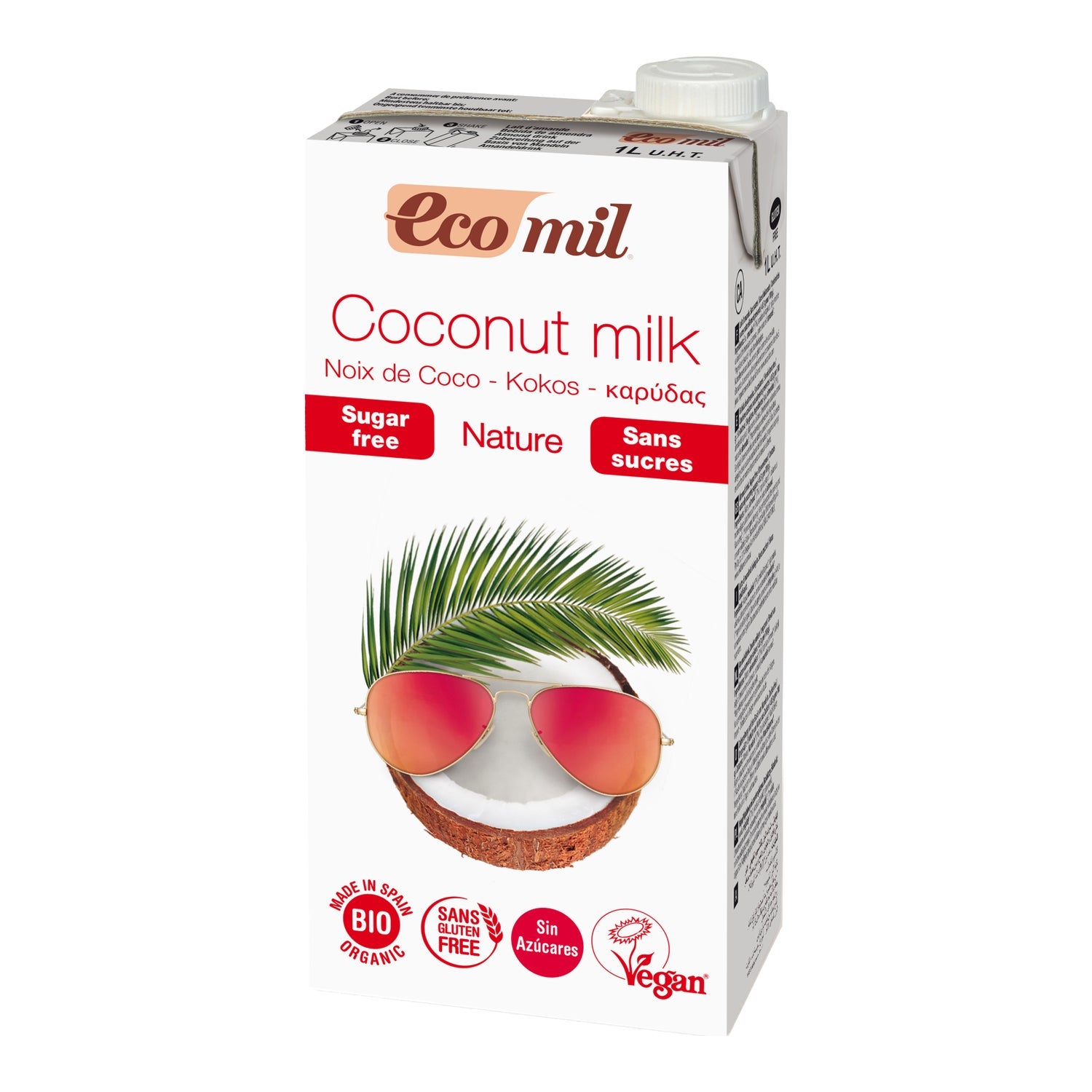 EcoMil Coconut Nature Bio 1 L