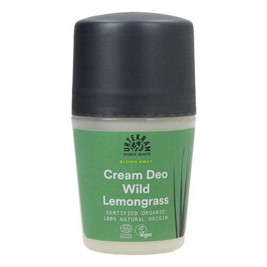 Urtekram Wild Lemongrass Deo Roll On 50 ml