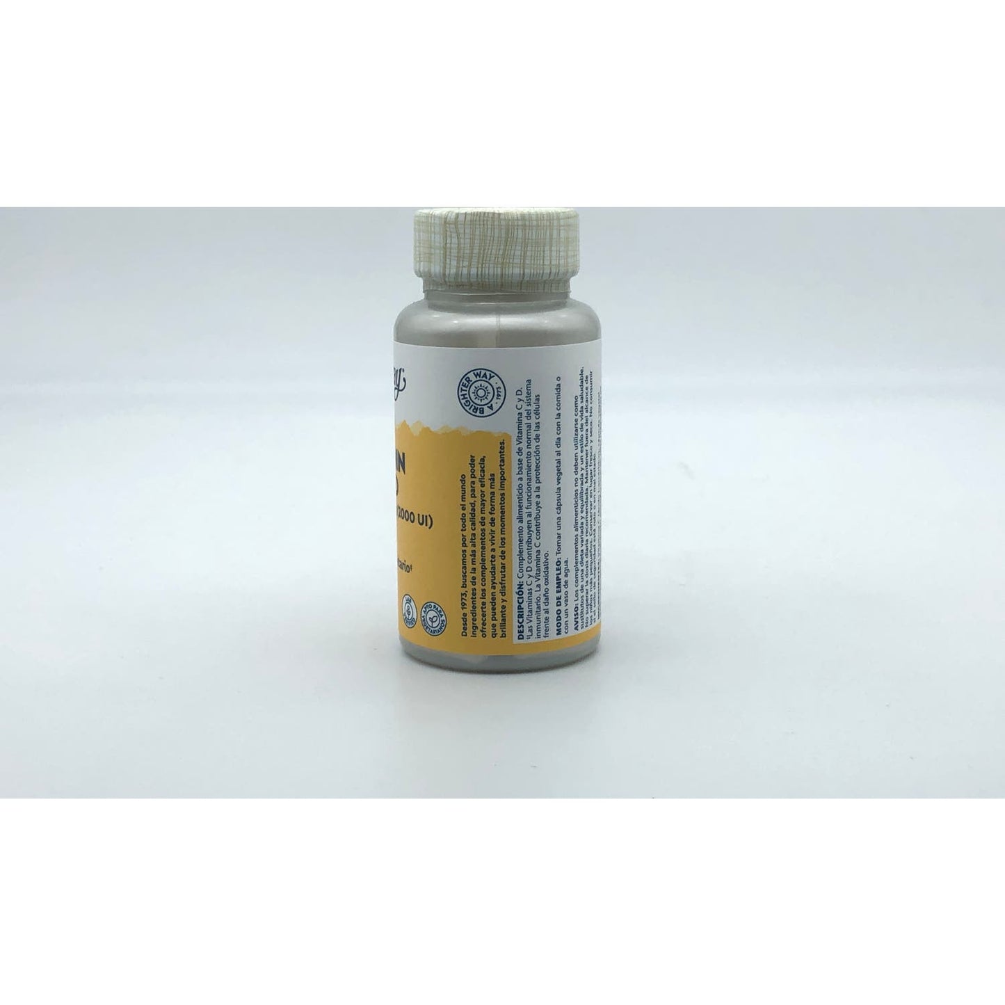 Solaray Vitamina C y D 60caps