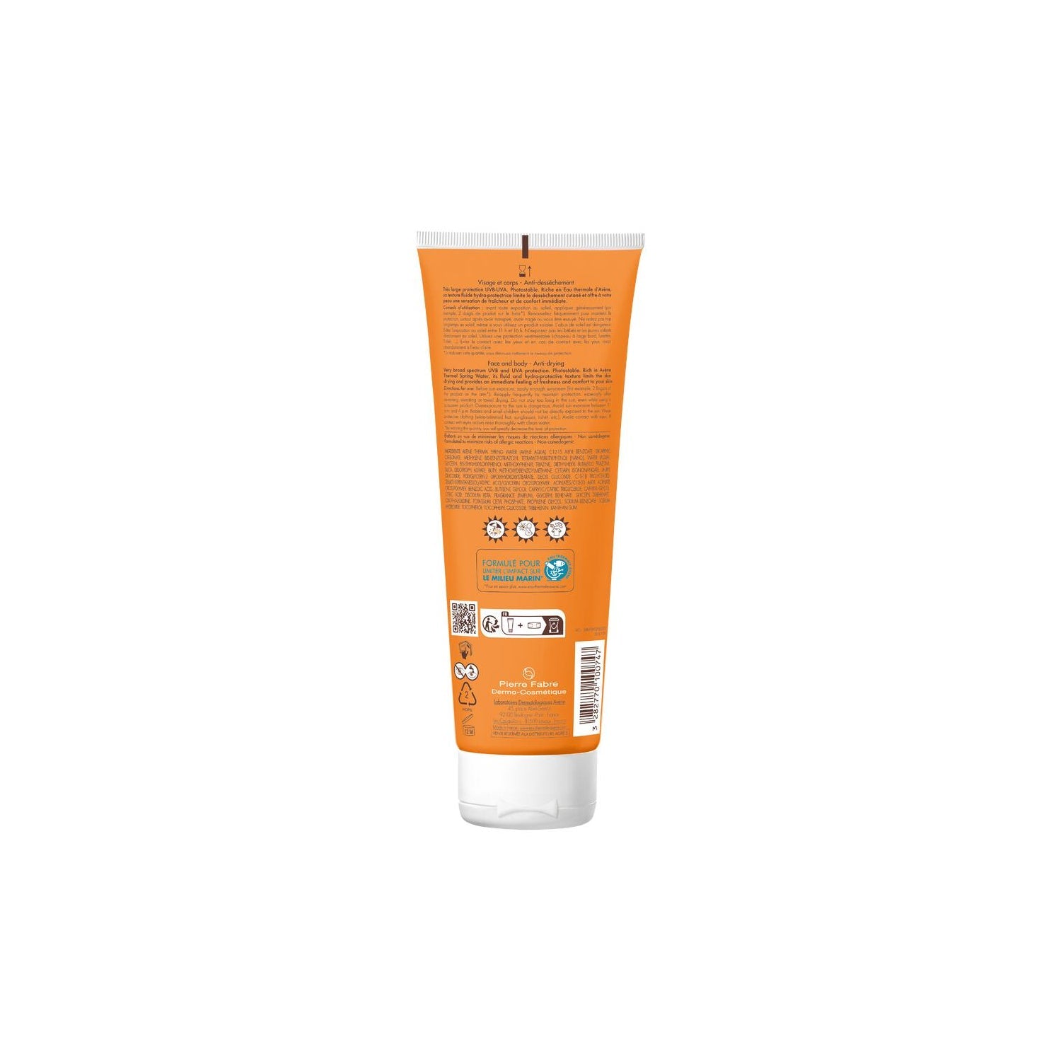 Avène Solar Leche Invisible SPF50+ 250ml