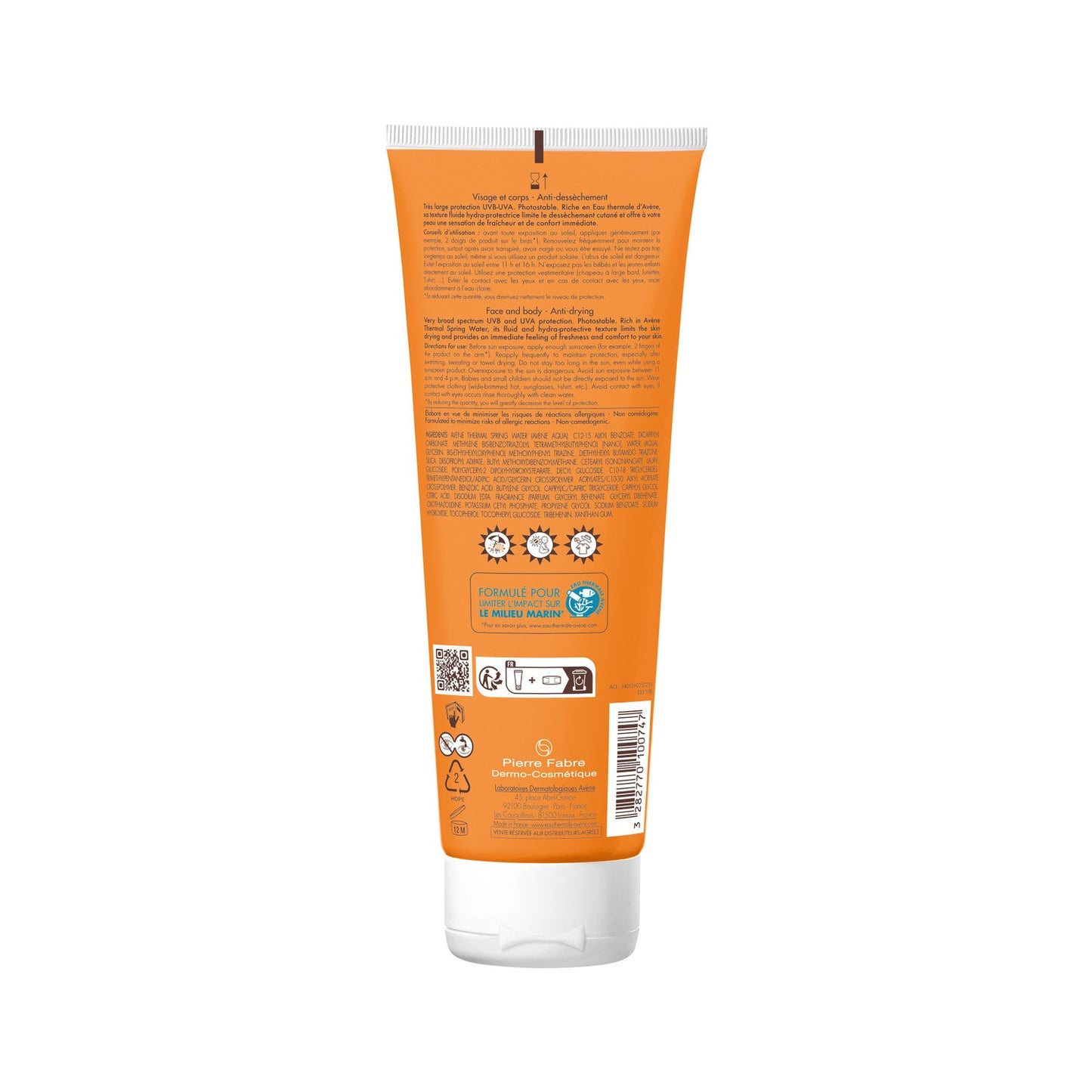 Avène Solar Leche Invisible SPF50+ 250ml