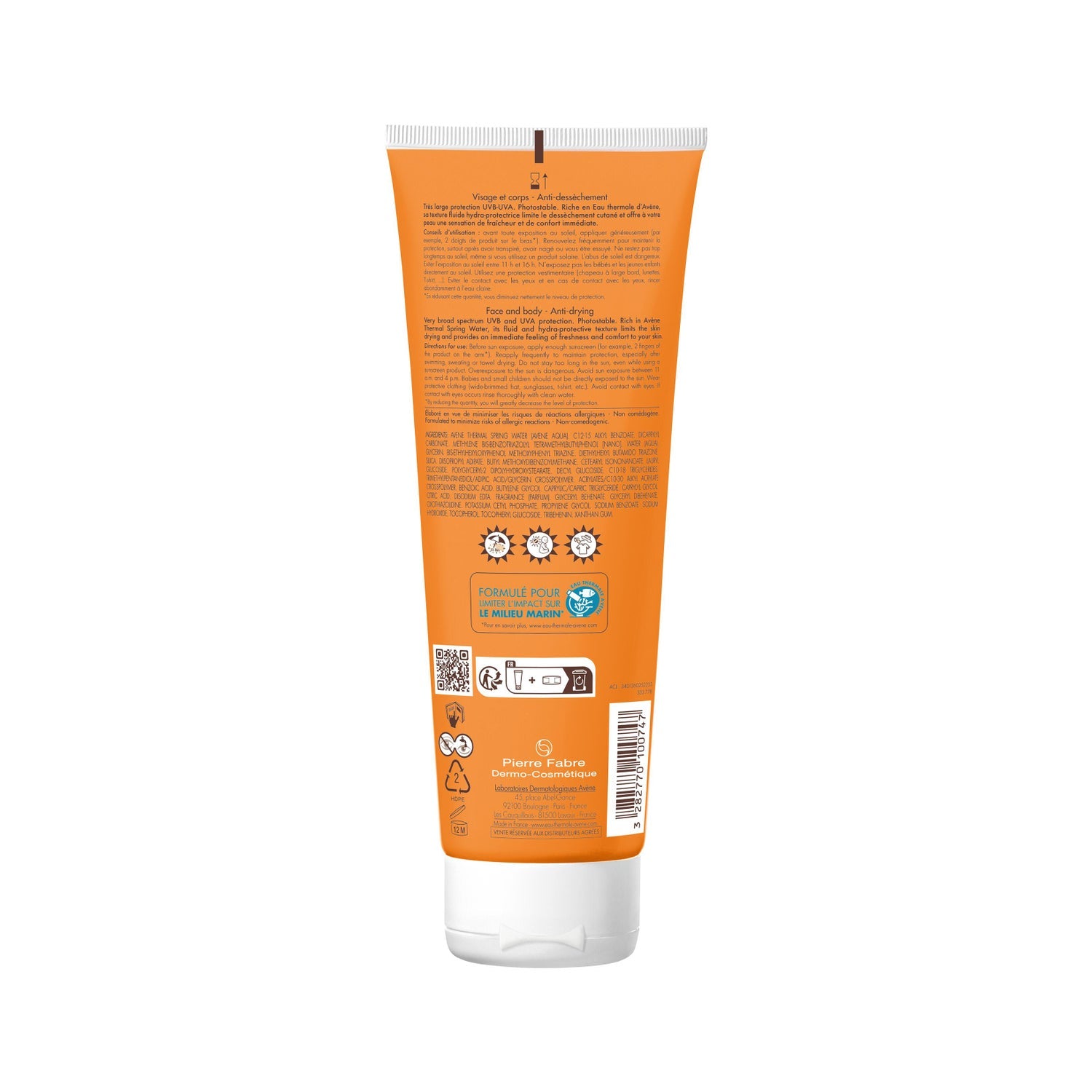 Avène Solar Leche Invisible SPF50+ 250ml