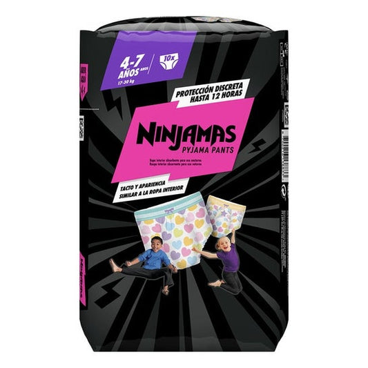 Dodot Ninjamas Pañal Infantil T-7 17 a 30kg 10uds