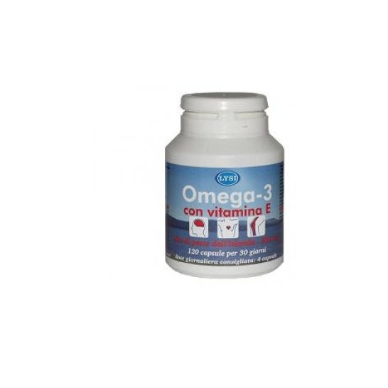 Omega 3 C/Vitam E 120 caps Ideal