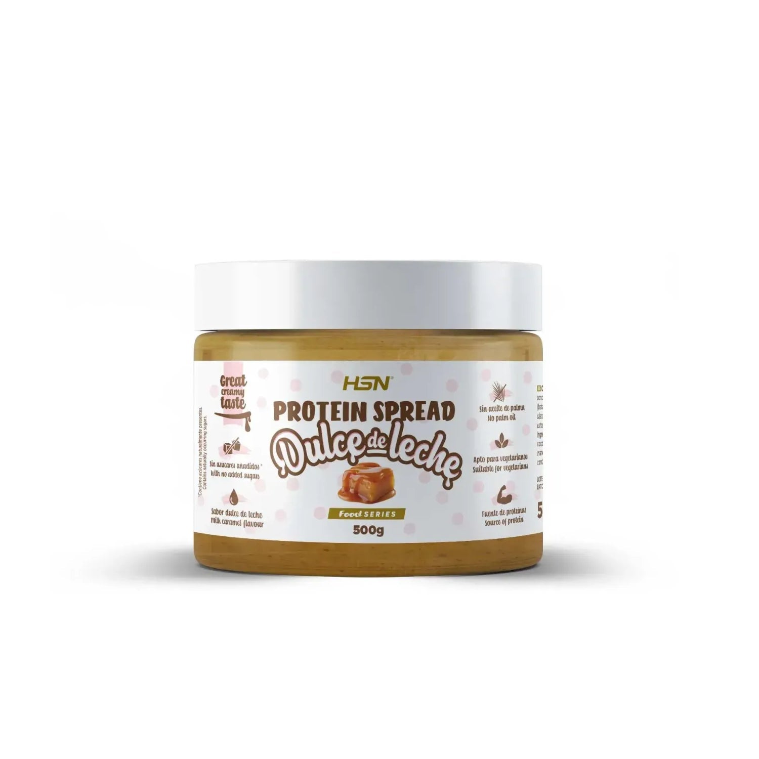 HSN Crema Proteica de Dulce de Leche 500g