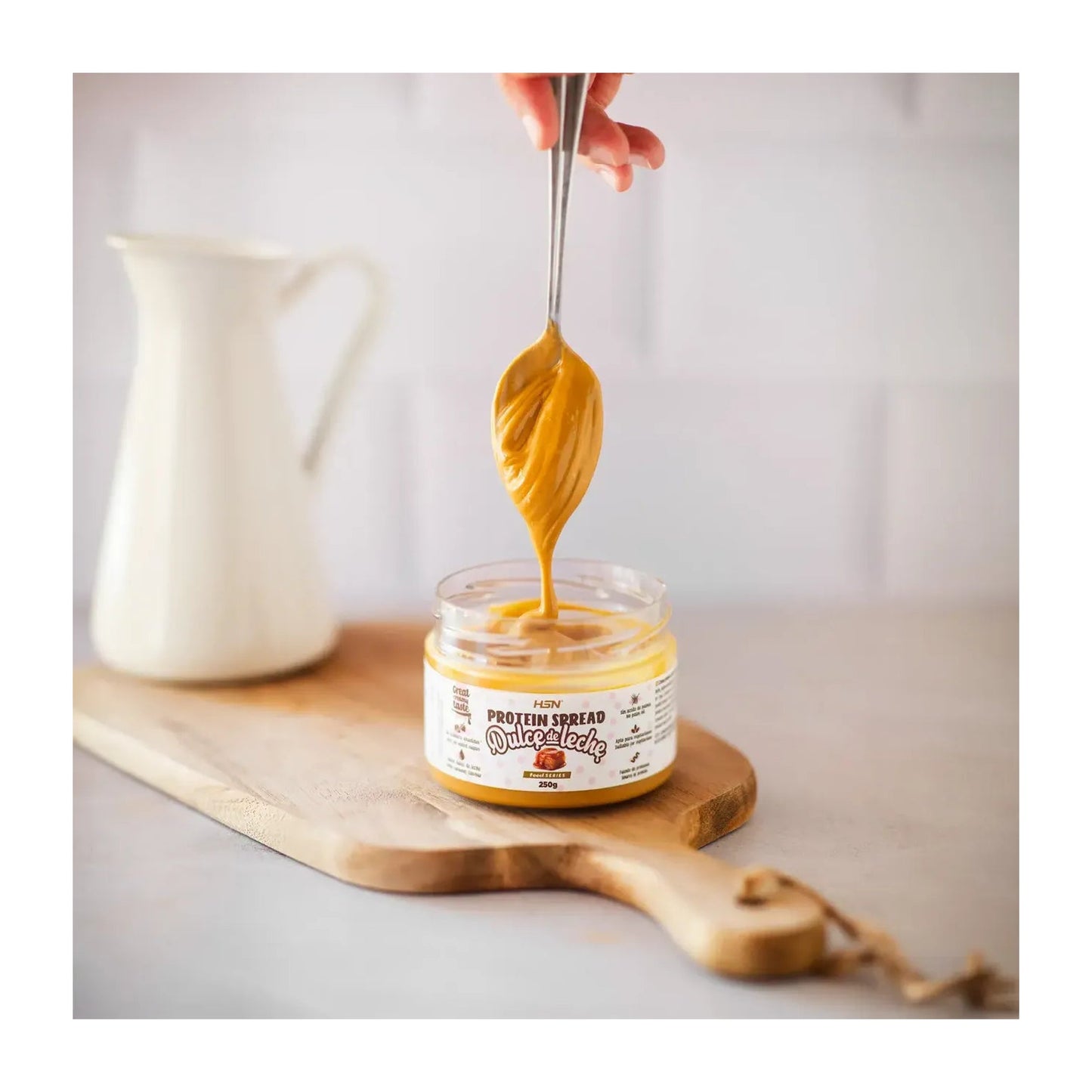 HSN Crema Proteica de Dulce de Leche 500g
