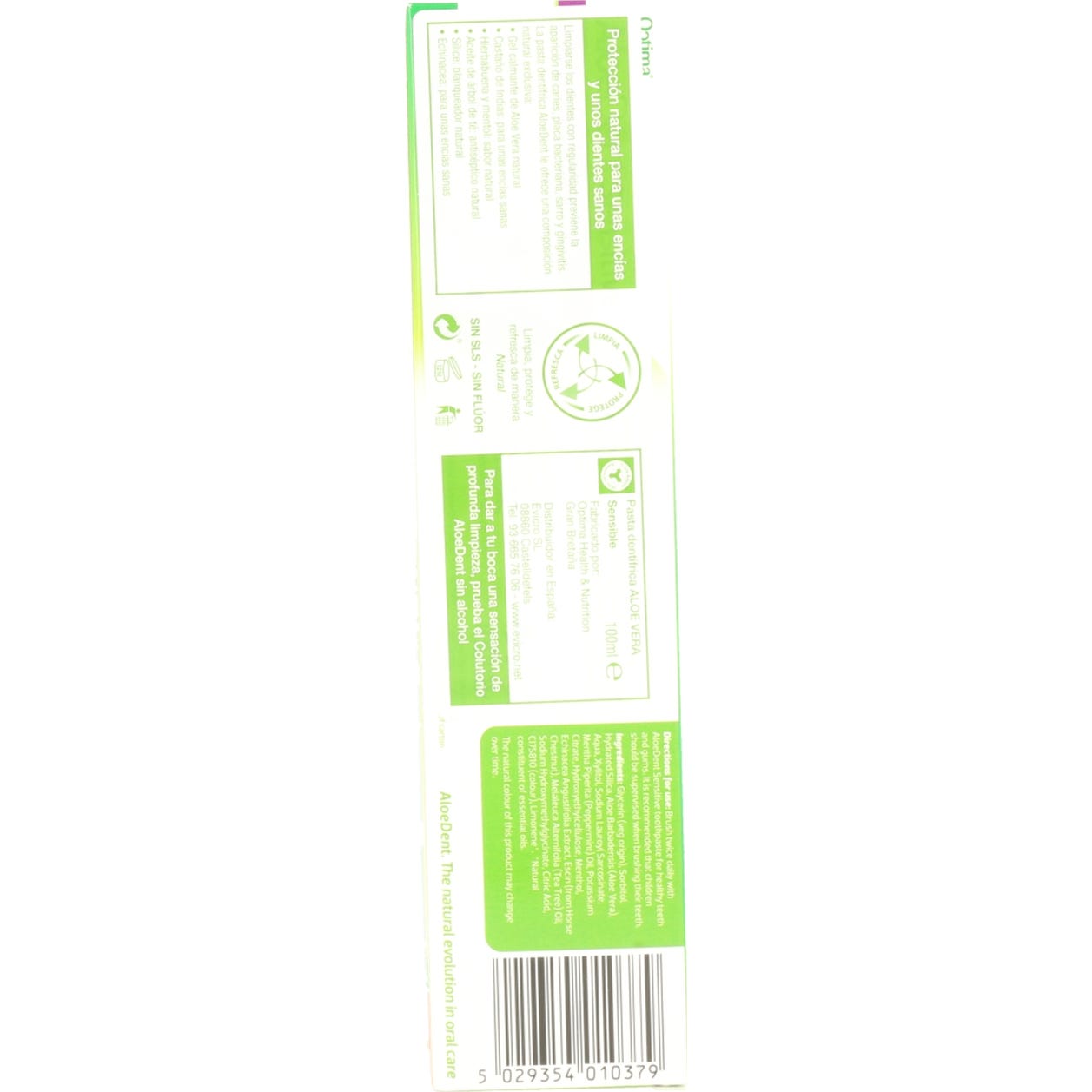 Optima Dentífrico Aloedent Sensible 100ml