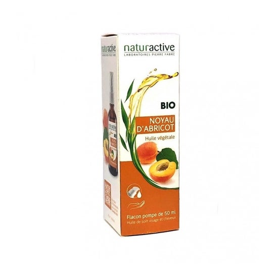 Naturactive Huile Noyau Abricot Bio Visage et Cheveux 50 ml