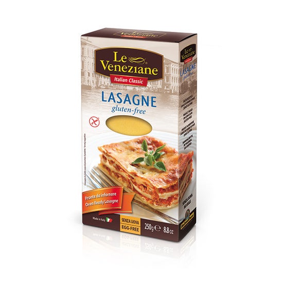 Le Veneziane Lasagne Sin Gluten 250g