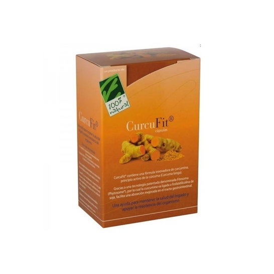 Cien Por Cien Natural CurcuFit 90caps