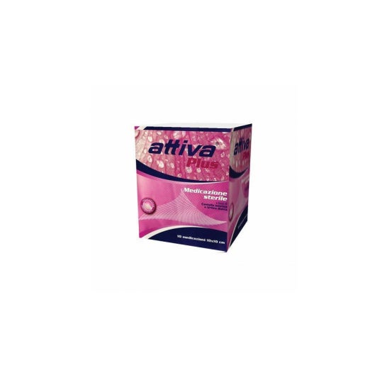 Attiva Plus comp St 10 X10 cm 10