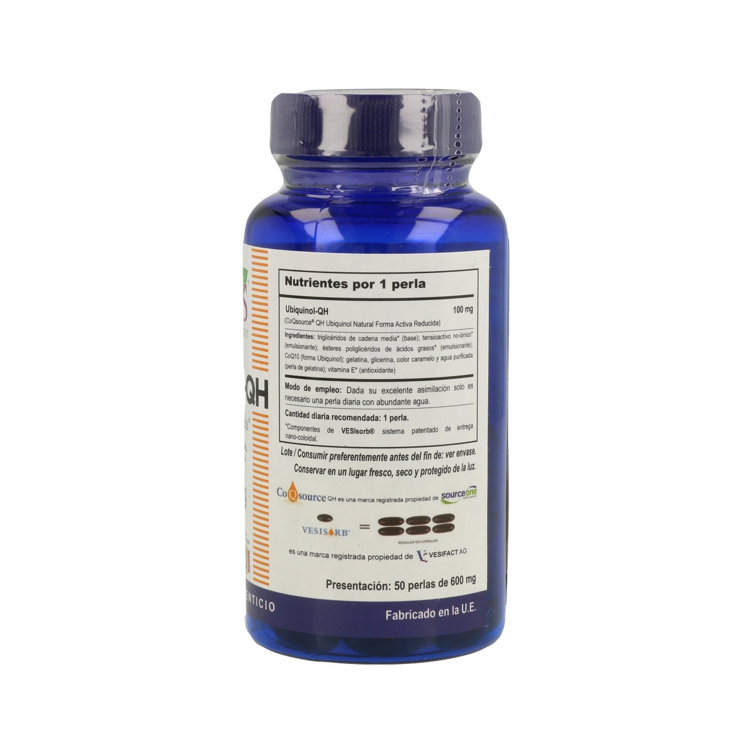 Vbyotics Ubiquinol QH 100mg 50 Perlas