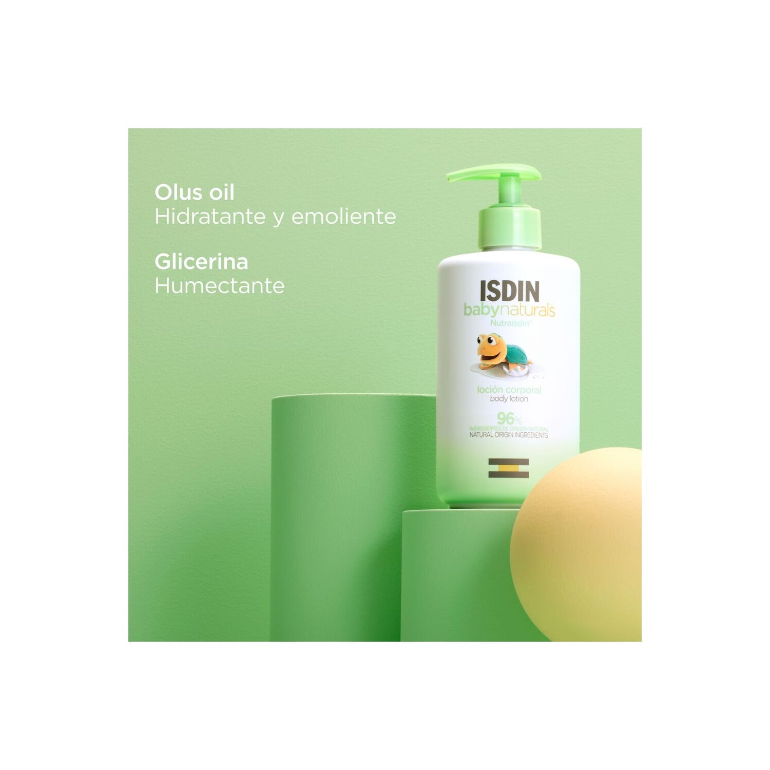ISDIN Baby Naturals Rutina Baño Gel-Champú 400ml + Loción Corporal 400ml