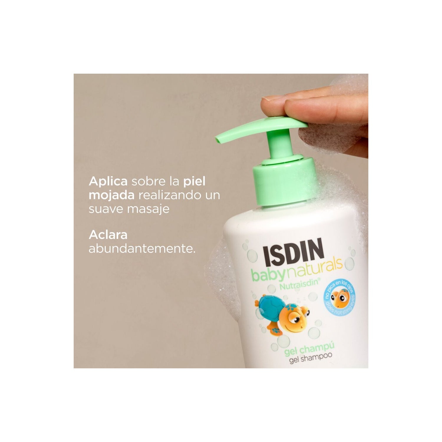 ISDIN Baby Naturals Rutina Baño Gel-Champú 400ml + Loción Corporal 400ml