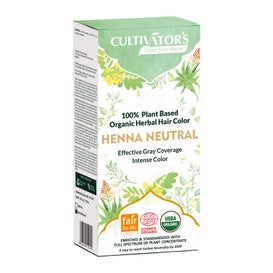 Tinte Orgánico Herbal Platino Cassia del Cultivador 100 g