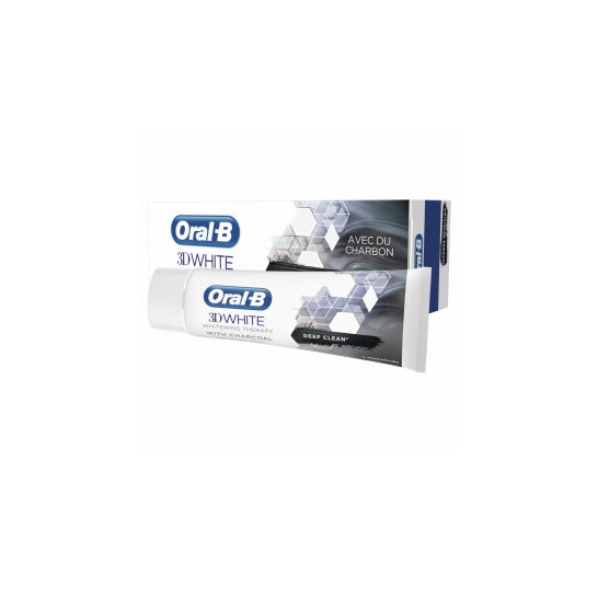 Oral-B 3D White 75ml + Charbon