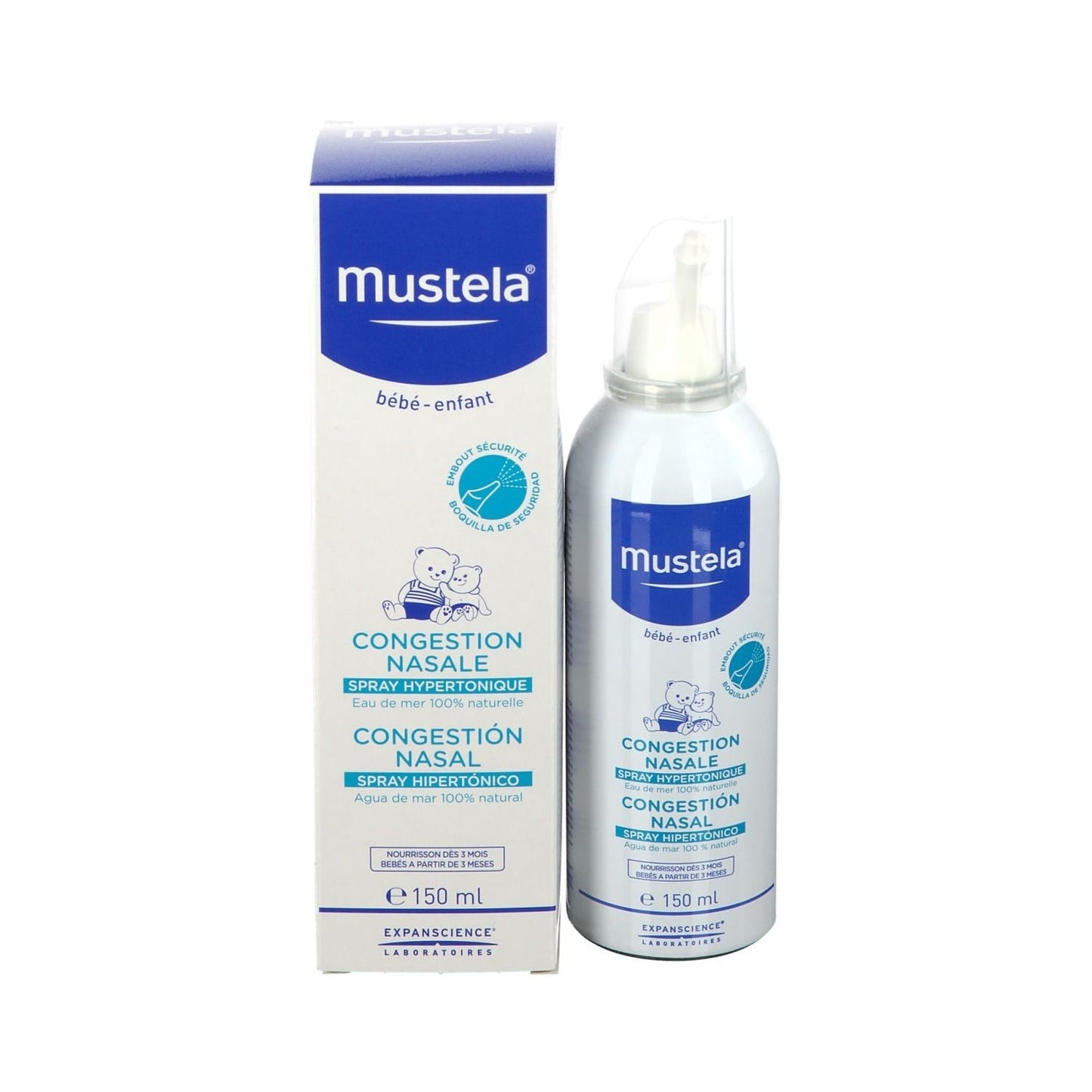 Mustela Agua De Mar Hipertónica 150ml
