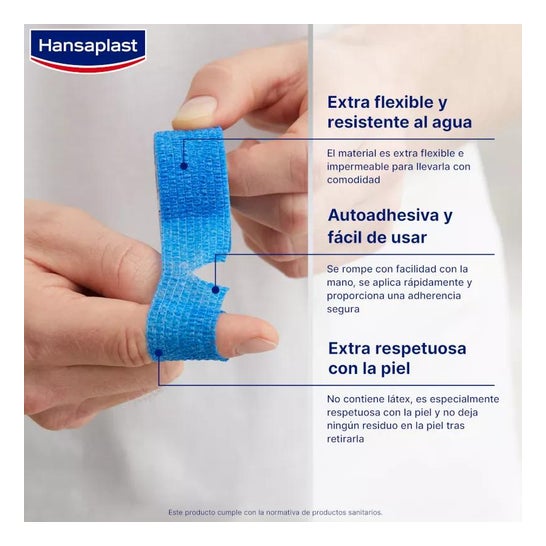Hansaplast Vendaje Autoadhesivo Para Dedos 5m x 2,5cm 1ud