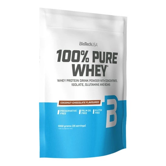 Biotech USA 100% Pure Whey Protein Coconut Chocolate 1 kg